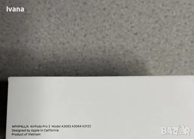Слушалки Apple Airpods pro 3, снимка 2 - Безжични слушалки - 55474227
