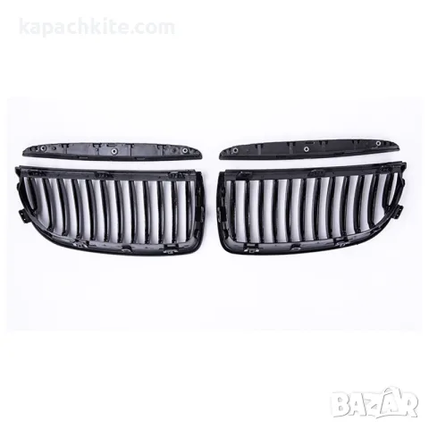Черни Бъбреци за БМВ (BMW) E46, E60, E90, E91 – Черен Гланц (Пиано Лак), снимка 17 - Аксесоари и консумативи - 55591615