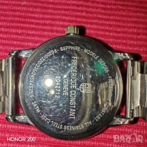 Мъжки часовник FFEDERIQUE CONSTANT Geneva. , снимка 9 - Мъжки - 55112424
