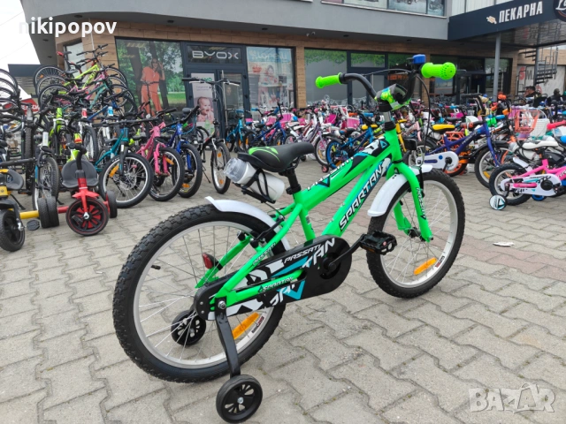 BG Детски велосипед 20" SPARTAN зелен, снимка 11 - Велосипеди - 54334431