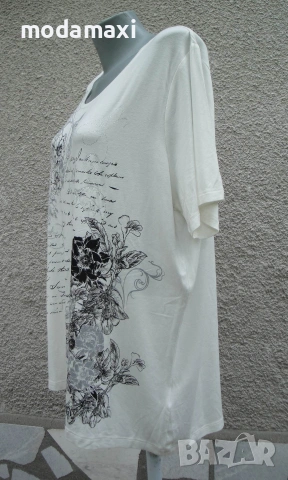 3XL /4XL Нова  блуза Damart  , снимка 6 - Туники - 55126932