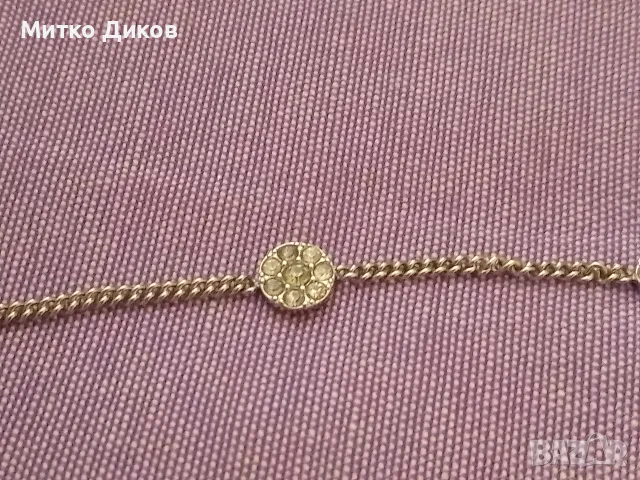 Fossil ново марково колие стомана Станлес  Стийл с камъни , снимка 3 - Колиета, медальони, синджири - 55692332