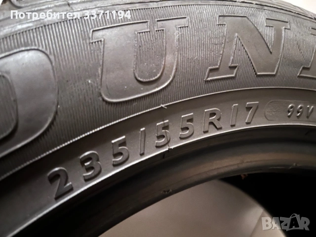 Летни гуми 17-ки Dunlop, снимка 2 - Гуми и джанти - 54308407