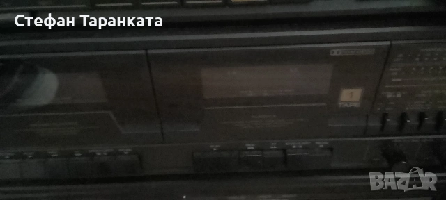 SHARP-предусилвател, радио тунер,еквалайзер, касетофон, CD player във едно., снимка 7 - Аудиосистеми - 54543887