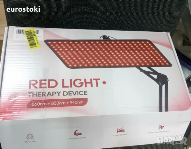Лампа за терапия с червена светлина Morfone, 200LED, 3 дължини на вълна (660nm, 850nm, 940nm), 5 нив, снимка 10 - Други - 54627956