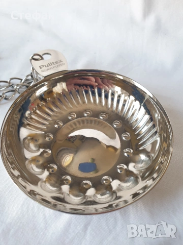 Посребрена сомилиерска чаша, снимка 2 - Антикварни и старинни предмети - 54271081