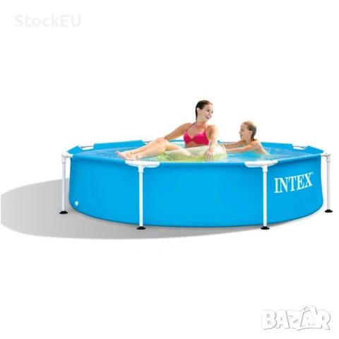 Сглобяем басейн Intex 28205NP 1828л 244см Голям басейн