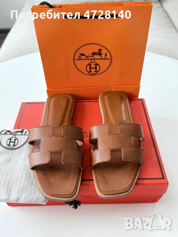 Дамски чехли Hermes размер 40