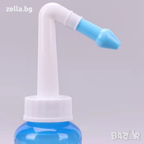 Назален иригатор WaterPulse NETI POT 300 мл ABS – за почистване на синуси, при алергичен ринит 10093, снимка 3 - Други стоки за дома - 54657065