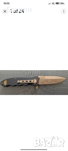 нож boker leopard damast rose gold 02/100, снимка 7 - Ножове - 54618498