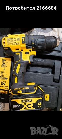 Комплект акумулаторни ударни винтоверти DeWALT DCK2060, 18 V, 4 Ah, с 2 батерии и зарядно, снимка 5 - Други инструменти - 54954461