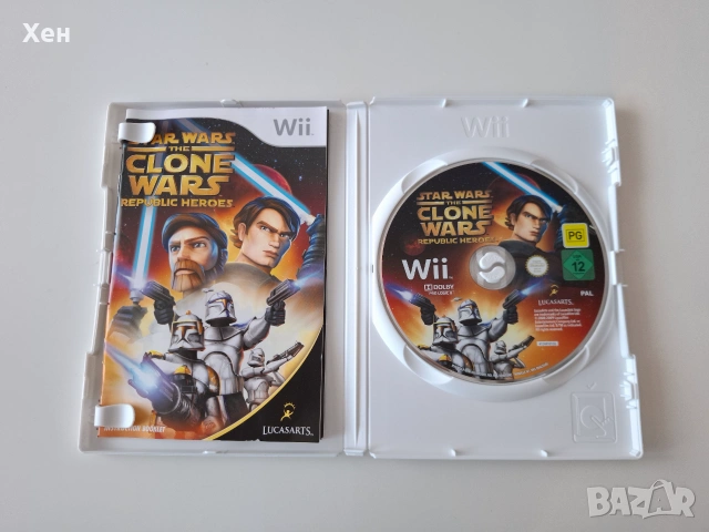 Star Wars The Clone Wars: Republic Heroes Nintendo Wii, снимка 3 - Игри за Nintendo - 55178788
