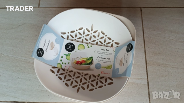 Spice & Soul Sieb - Set / Colander Set екодер.