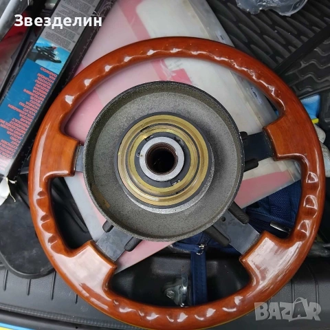 Махагонов волан за мерцедес, снимка 2 - Части - 54646538