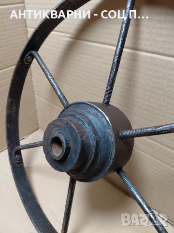 Соц Старо Метално Колело 3.250кг. НОМЕР 548., снимка 3 - Антикварни и старинни предмети - 54168872