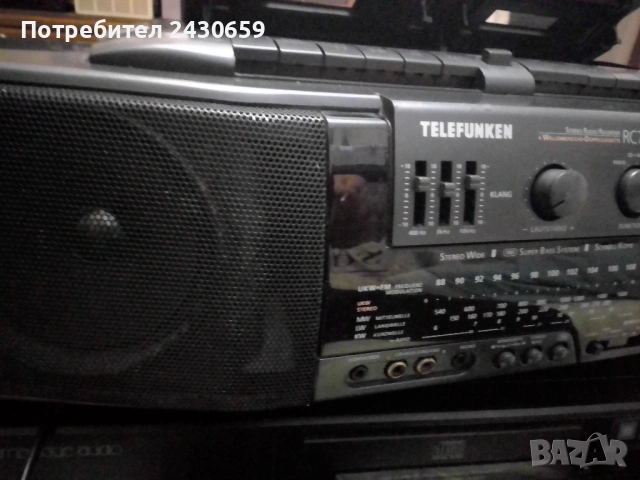 Радиокасетофон Telefunken RC761T, снимка 5 - Радиокасетофони, транзистори - 54907318