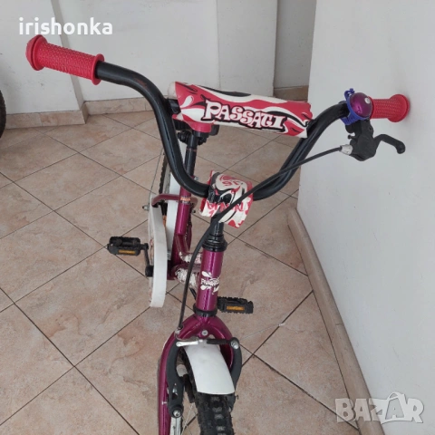 Детски велосипед Ninja Passati 16", снимка 5 - Велосипеди - 54569056