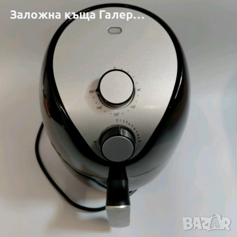 Еър фрайър / фритюрник без мазнина JT-805, 2.8 л, 1000 W – нов, неизползван, снимка 5 - Фритюрници - 55092198