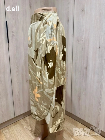 Max Mara Original Size L-XL Вискоза, Коприна Страхотна пола, снимка 3 - Поли - 54707916