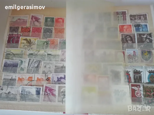 Два класьора с пощенски марки., снимка 12 - Филателия - 55508851