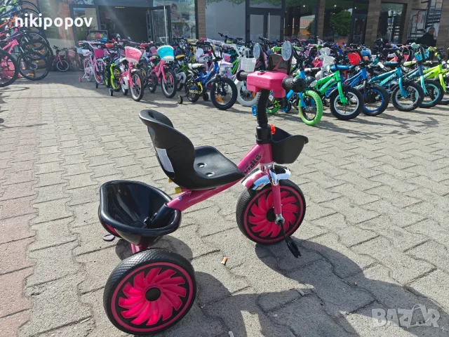 BYOX Триколка TWIDDLE розов, снимка 11 - Детски велосипеди, триколки и коли - 55440784