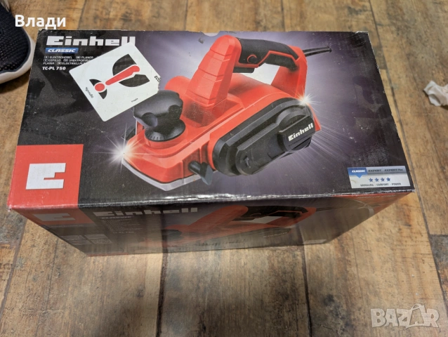 (Запазено) Електрическо ренде Einhell TC-PL 750, снимка 2 - Други инструменти - 54889527