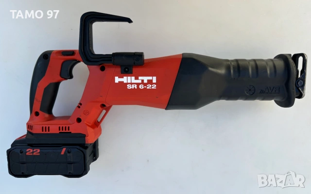 HiLTi SR 6-22 AVR Nuron - Безчетков саблен трион 2x22V 5.10Ah перфектен!, снимка 3 - Триони и циркуляри - 54684056