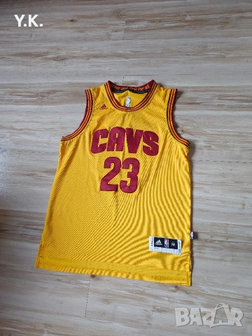 Мъжки потник Adidas x Cleveland Cavaliers NBA x James, снимка 2 - Тениски - 54977318