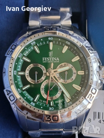 Нов часовник Festina. Имам и други обяви с нови часовници.
