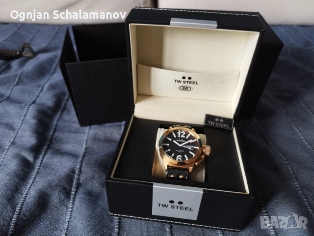 Продавам TW Steel Watch CEO Canteen 45MM Rose Gold CE1021, снимка 3 - Мъжки - 54241801