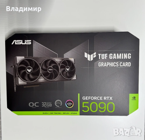 Видеокарта ASUS TUF Gaming RTX 5090 OC 32GB GDDR7
