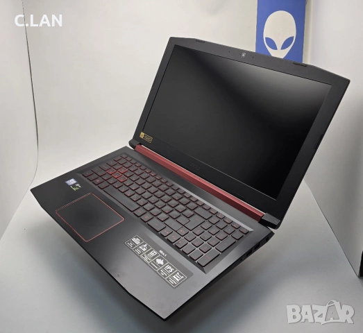 Acer Nitro 5 AN515-51 i7 7700HQ/16GB/256SSD/1TB HDD/GTX 1050-2GB/FHD/Подсветка, снимка 6 - Лаптопи за игри - 54758670