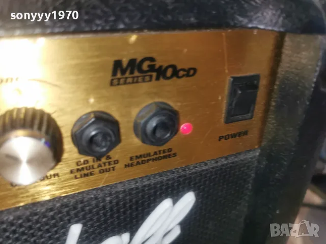 MARSHALL MG10CD 2307262033L4, снимка 7 - Ресийвъри, усилватели, смесителни пултове - 55397415