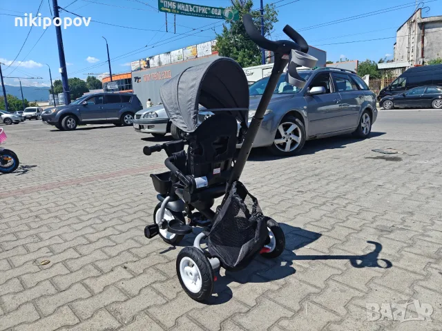 BYOX Детска триколка Flexy LUX сив, снимка 9 - Детски велосипеди, триколки и коли - 55440206