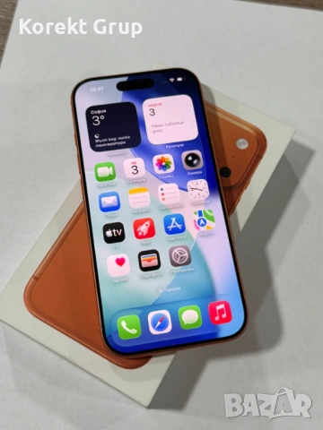 iPhone 17 Pro Orange 