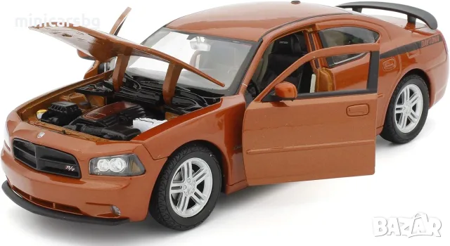 Метални колички: Dodge Charger Daytona R/T 2006 1:24, снимка 3 - Колекции - 55619956