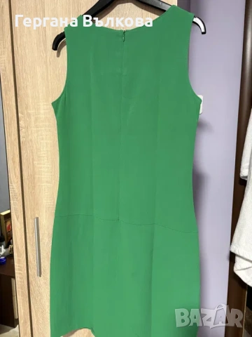 Зелена елегантна рокля Esprit, снимка 3 - Рокли - 54368346