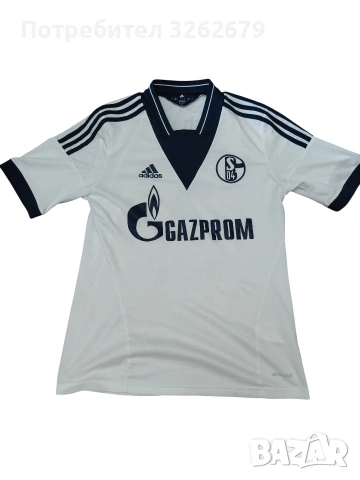 Adidas SCHALKE 04 оригинална размер S, снимка 2 - Тениски - 55173168