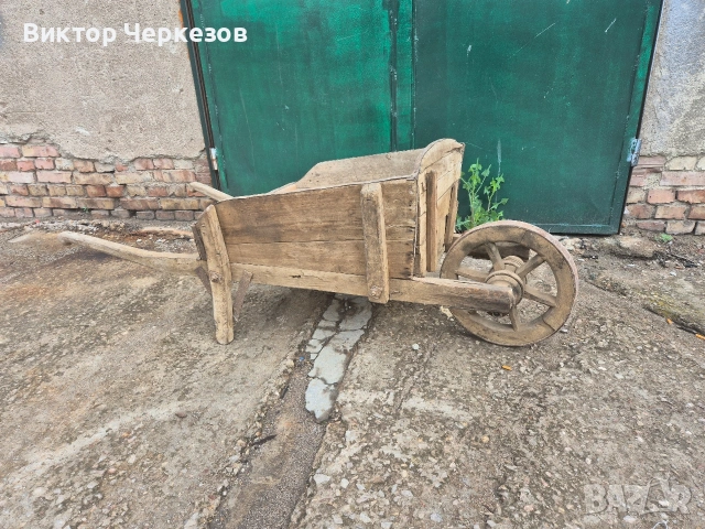 стара ръчна количка , снимка 2 - Други ценни предмети - 54654538