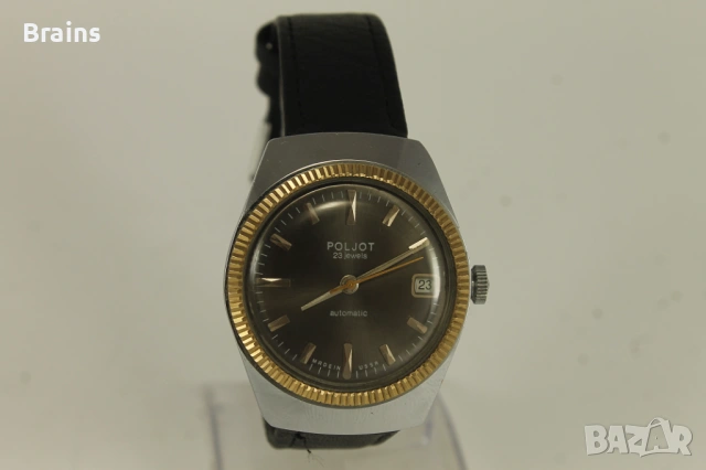 1970's Руски Ръчен Часовник POLJOT Automatic 2616.2H 23 Jewels, снимка 2 - Мъжки - 54608335
