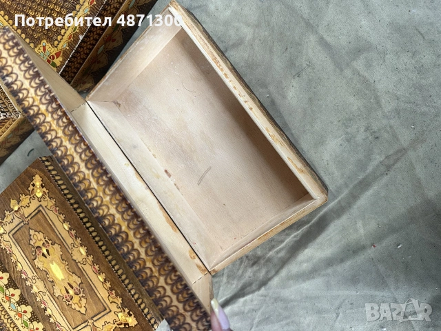 Комплект от 16 дървени кутии, снимка 3 - Други - 55097830