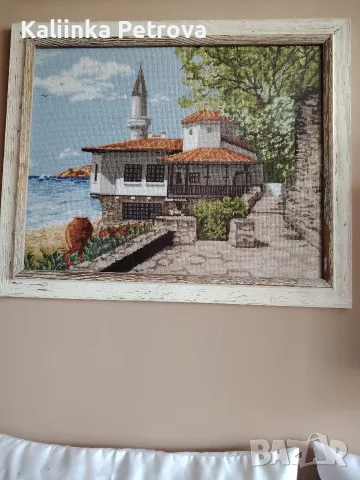 Морски гоблен,, Двореца в Балчик"" 