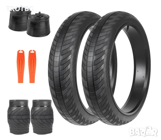 Две външни гуми 26×3.0 за Фетбайк и 2 вътрешни гуми 76-559, снимка 2 - Други спортове - 53958051