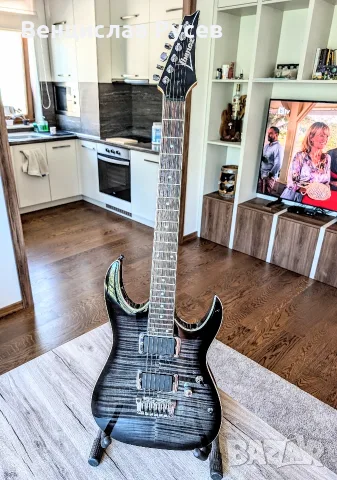 Ibanez RGA42FM Transparent Gray Burst, 2009, Indonesia