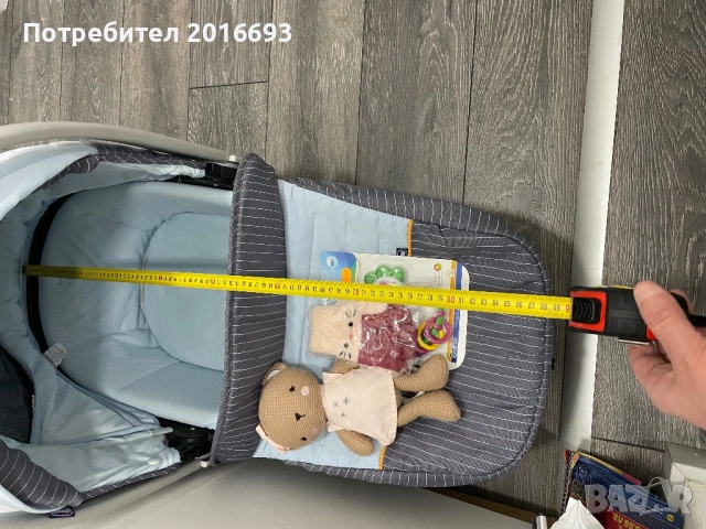 Бебешко кошче  Chicco преносимо., снимка 6 - Детски колички - 54633325