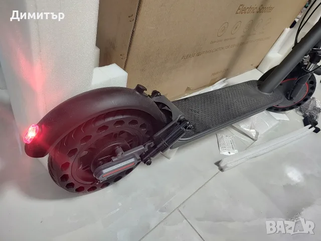 Електрически скутер 500 вата, 35км/ч.макс скорост, гуми 10инча  - AOVOPRO LP10, снимка 12 - Други спортове - 55603309