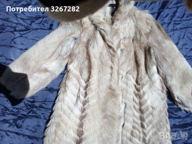 Палто,Дамско,Немско,Кожа,Естествен Косъм, снимка 9 - Палта, манта - 55193613