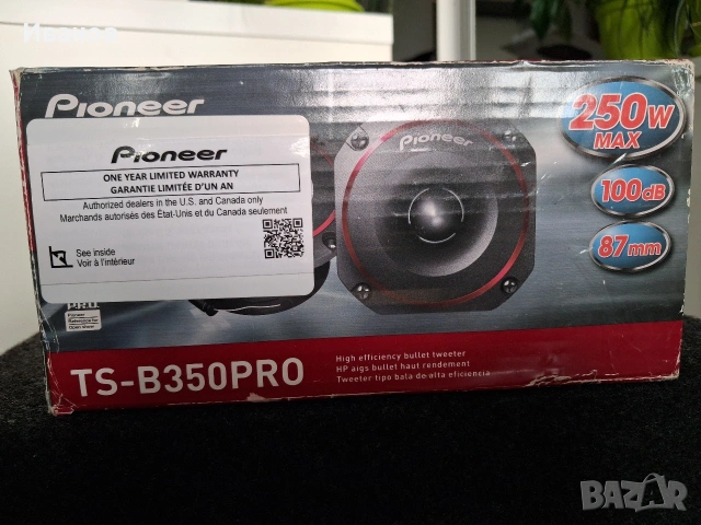 Pioneer Bullet Ts-B350PRO, снимка 3 - Тонколони - 54947812