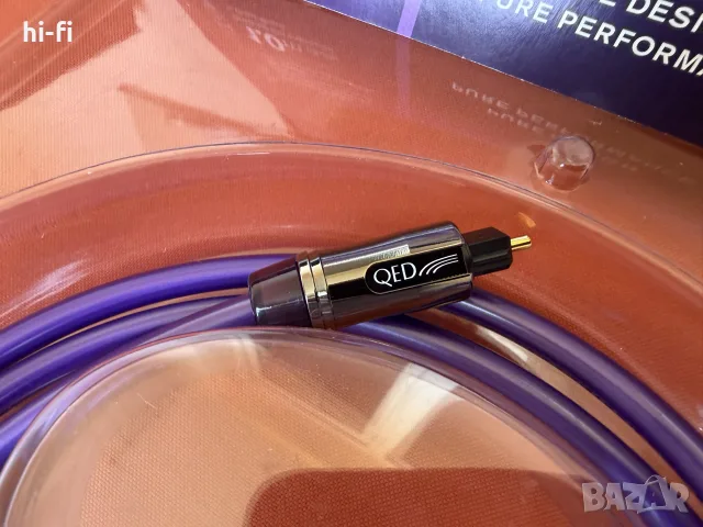 QED Performance Optical Digital Toslink Interconnect / Оптичен аудио кабел, снимка 4 - Ресийвъри, усилватели, смесителни пултове - 55472752