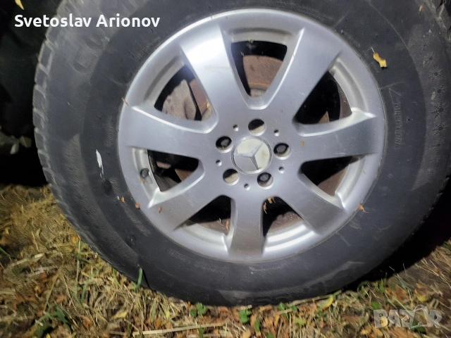 Джанти 17" за Мерцедес Ml W164, снимка 5 - Гуми и джанти - 55253295